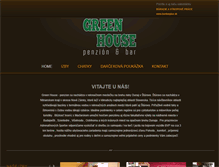 Tablet Screenshot of green-house.sk